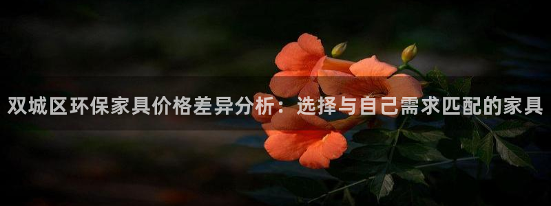 意昂5(KGAME)平台专用通道：双城区环保家具价格差异分析